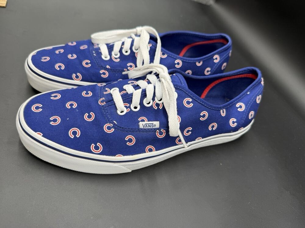 VANS Authentic Chicago Cubs Low Top Sneakers US Men’s Size 11